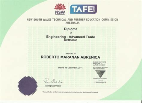 certificate ii engineering tafe